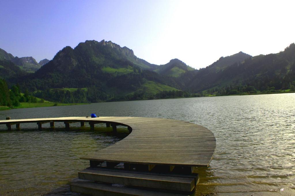 Hostellerie Am Schwarzsee Bad-Schwarzsee Exterior foto